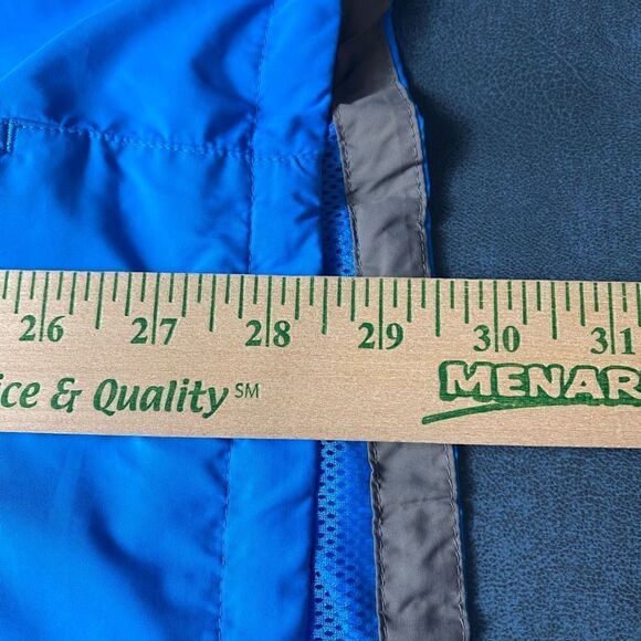 Nike Men's Running Reflective Windbreaker Beach Jacket Colorblock Blue XL - Picture 5 of 6